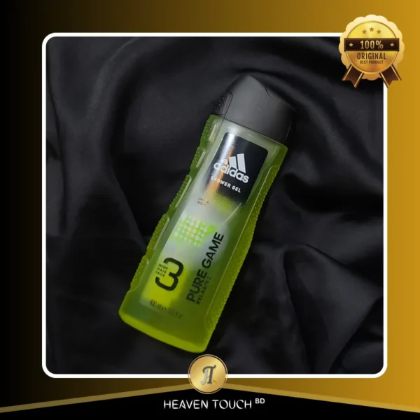 Adidas Pure Game 3 in 1 Shower Gel for Men