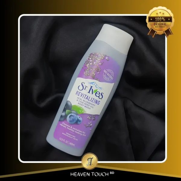 St.Ives Revitalizing Acai, Blueberry & Chia Seed Oil Body Wash