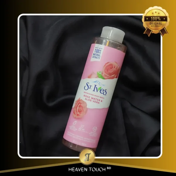 St.Ives Rose Water & Aloe Vera Refreshing Body Wash
