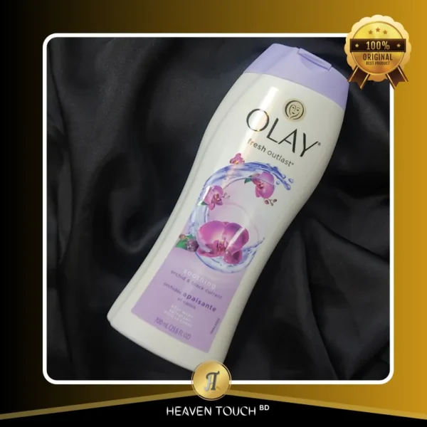 Olay Fresh Outlast Soothing Orchid & Black Currant Body Wash