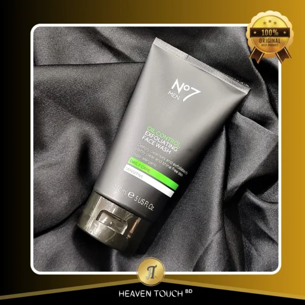 No7 Men Oil Control Exfoliating Face Wash