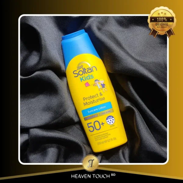 Boots Soltan Kids Protect And Moisturise Lotion SPF50+